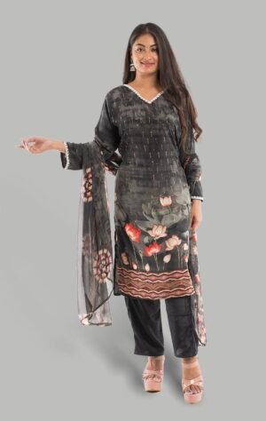 Pure georgette kurti with pant (2 pcs) FS13
